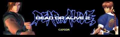 Dead or Alive 2 - Arcade - Marquee Image