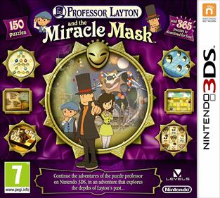 Professor Layton and the Miracle Mask - Box - Front Image