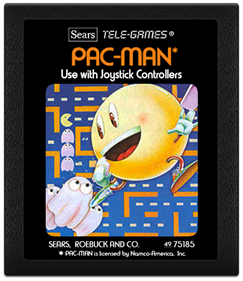 Pac-Man - Fanart - Cart - Front Image