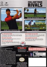 Tiger Woods PGA Tour 06 - Box - Back Image