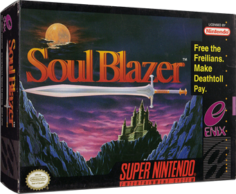 Soul Blazer - Box - 3D Image