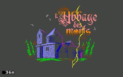 Abbaye des Morts c64 - Screenshot - Game Title Image