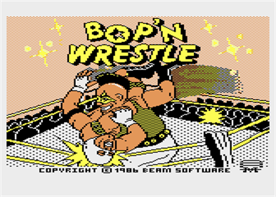 Bop'N Wrestle - Screenshot - Game Title Image