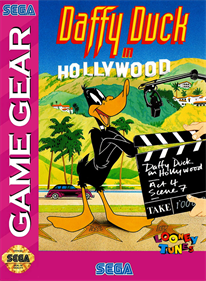Daffy Duck in Hollywood - Fanart - Box - Front