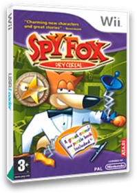 Spy Fox in Dry Cereal - Box - 3D Image