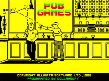 Pub Games - Screenshot - Game Title Image