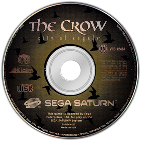 The Crow: City of Angels - Disc Image