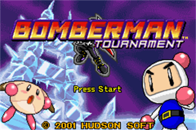 Bomberman Tournament - Screenshot - Game Title Image