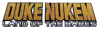 Duke Nukem: Land of the Babes - Clear Logo Image