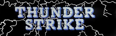 Thunder Strike - Arcade - Marquee Image