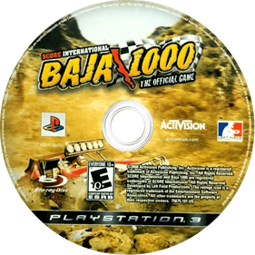 SCORE International Baja 1000 - Disc Image