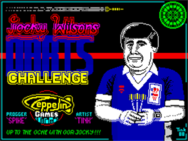 Jocky Wilson's Darts Challenge - Screenshot - Game Title Image