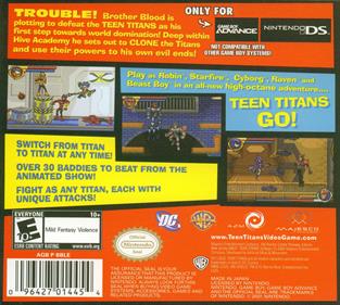 Teen Titans - Box - Back Image