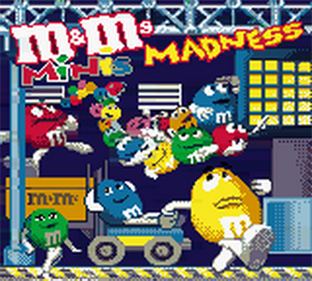 M&M's Minis Madness - Screenshot - Game Title Image