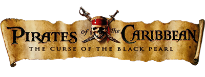 Pirates of the Caribbean: The Curse of the Black Pearl - Clear Logo Image