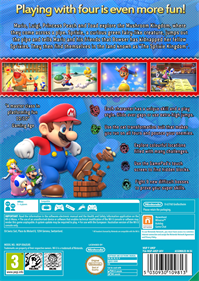 Super Mario 3D World - Fanart - Box - Back Image