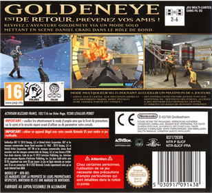 GoldenEye 007 - Box - Back Image