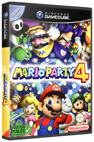 Mario Party 4 - Box - 3D Image