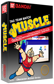 M.U.S.C.L.E.: Tag Team Match - Box - 3D Image
