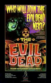 The Evil Dead - Advertisement Flyer - Front Image