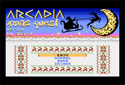 Arcadia Xmas Quest - Screenshot - Game Select Image