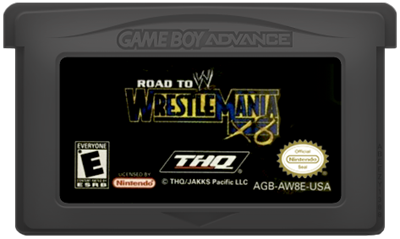 WWE Road to WrestleMania X8 - Cart - Front Image
