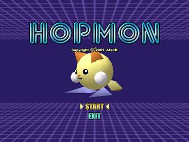 Hopmon - Screenshot - Game Title Image