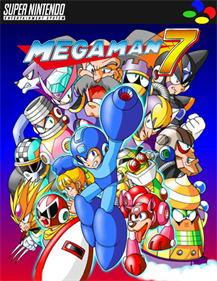 Mega Man 7 - Fanart - Box - Front Image