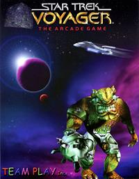Star Trek: Voyager: The Arcade Game - Advertisement Flyer - Front Image