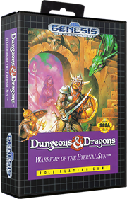 Dungeons & Dragons: Warriors of the Eternal Sun - Box - 3D Image