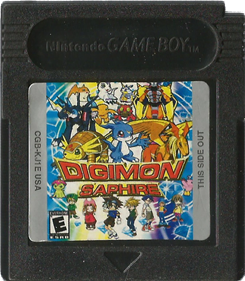 Digimon Sapphire - Cart - Front Image