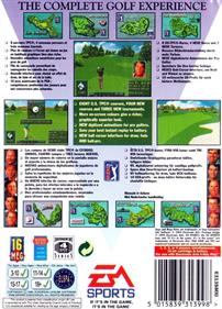 PGA Tour Golf III - Box - Back Image