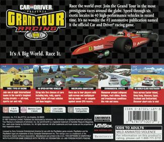 Car & Driver Presents: Grand Tour Racing '98 - Box - Back Image