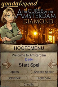 Youda Legend: The Curse of the Amsterdam Diamond - Screenshot - Game Title Image