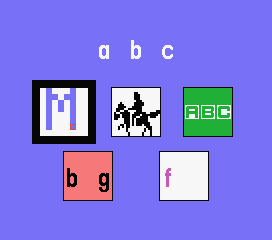 a, b, c
