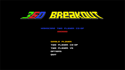 360 Breakout - Screenshot - Game Title Image