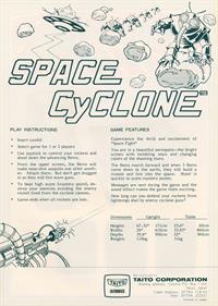 Space Cyclone - Box - Back Image