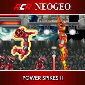 ACA NEOGEO POWER SPIKES II - Box - Front Image