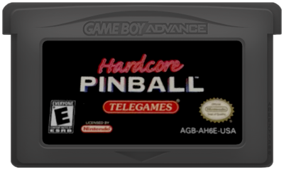 Hardcore Pinball - Cart - Front Image