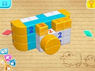 Picross 3D: Round 2 - Screenshot - Gameplay Image