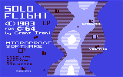 Solo Flight - Screenshot - Game Title Image