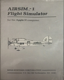 AIRSIM-1: Flight Simulator - Box - Front Image