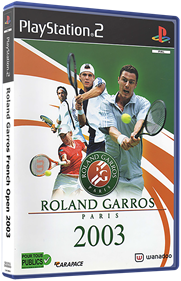 Roland Garros French Open 2003 - Box - 3D Image