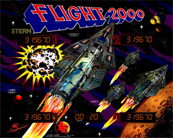Flight 2000 - Arcade - Marquee Image