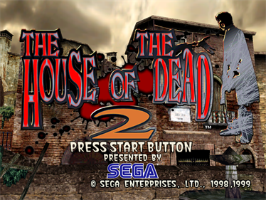 The House of the Dead 2 - Screenshot - Game Title Image
