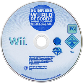 Guinness World Records: The Videogame - Disc Image