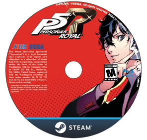 Persona 5 Royal - Fanart - Disc Image