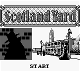 Scotland Yard - Screenshot - Game Title Image