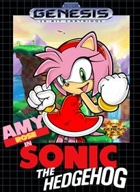 Amy Rose in Sonic The Hedgehog - Fanart - Box - Front Image