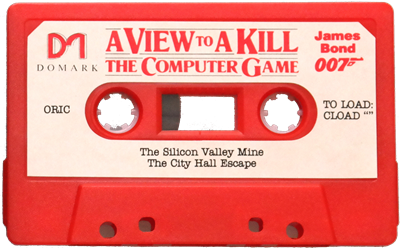 A View To A Kill: The Computer Game - Cart - Front Image
